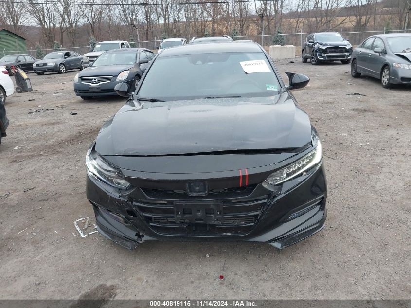 2018 Honda Accord Sport VIN: 1HGCV1F33JA030001 Lot: 40819115