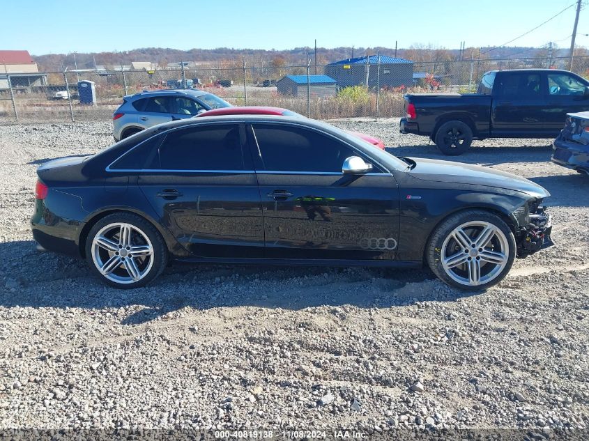 2012 Audi S4 3.0 Premium Plus VIN: WAUBGAFL3CA085732 Lot: 40819138