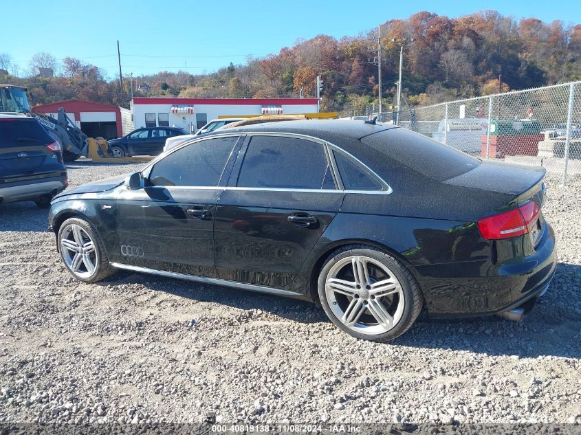 2012 Audi S4 3.0 Premium Plus VIN: WAUBGAFL3CA085732 Lot: 40819138