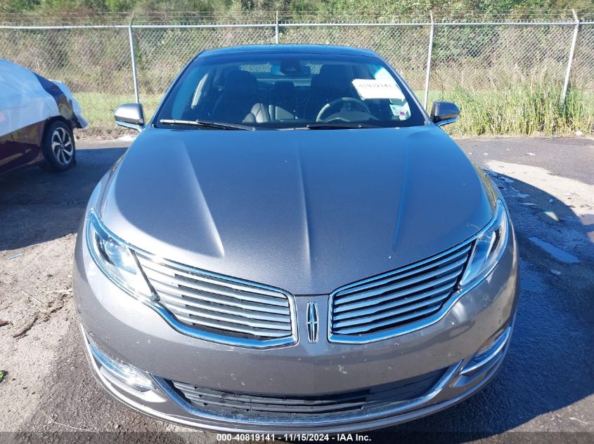 2014 Lincoln Mkz VIN: 3LN6L2G99ER826432 Lot: 40819141