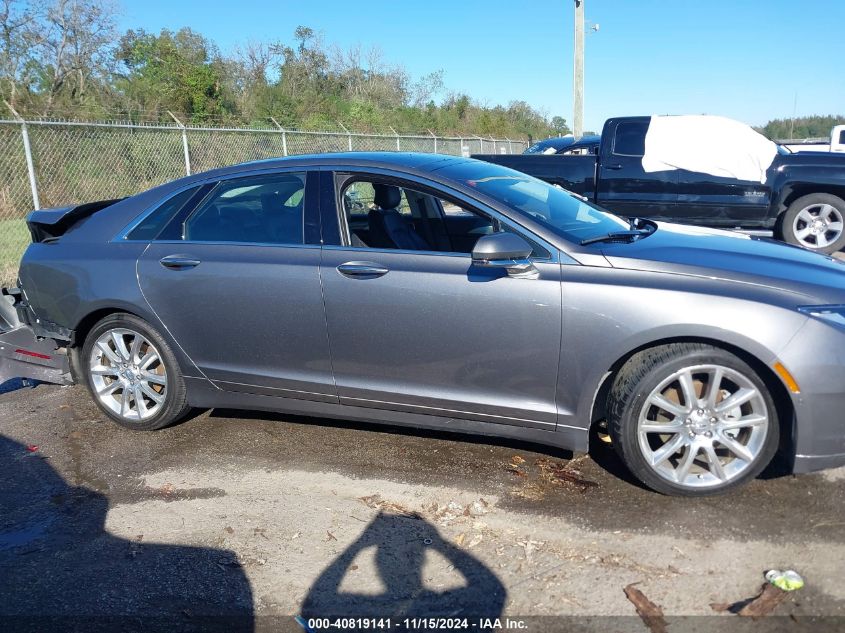 2014 Lincoln Mkz VIN: 3LN6L2G99ER826432 Lot: 40819141