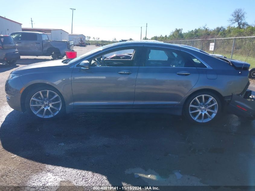 2014 Lincoln Mkz VIN: 3LN6L2G99ER826432 Lot: 40819141