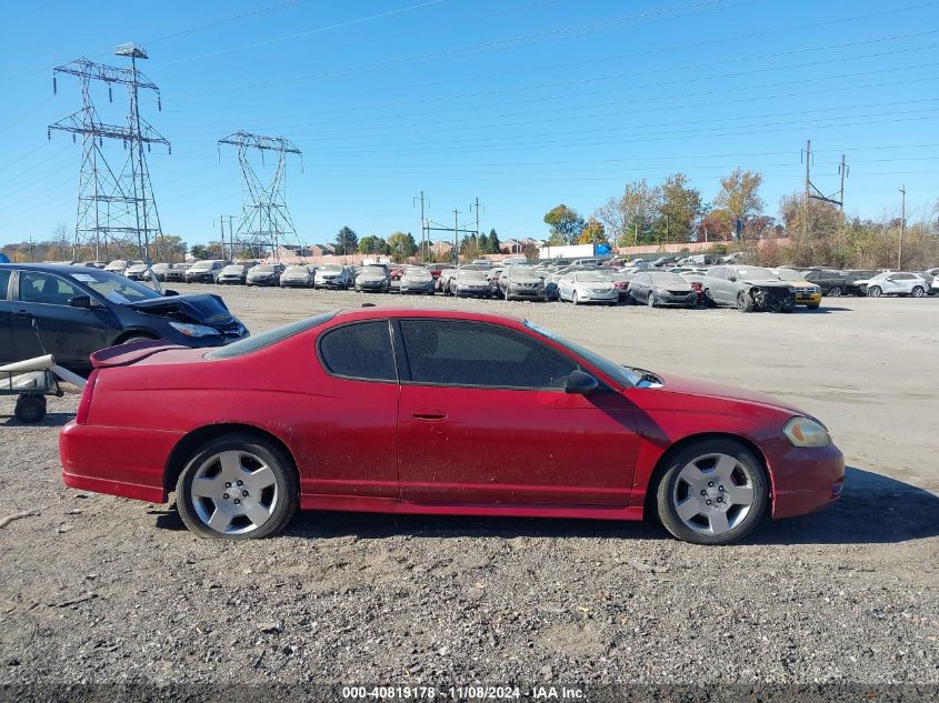 2007 Chevrolet Monte Carlo Ss VIN: 2G1WL15C979316175 Lot: 40819178