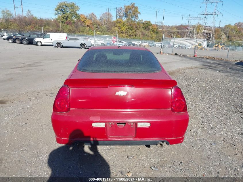 2007 Chevrolet Monte Carlo Ss VIN: 2G1WL15C979316175 Lot: 40819178