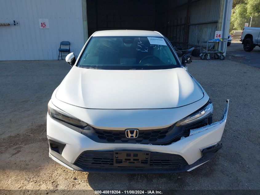 2023 Honda Civic Lx VIN: 19XFL2H59PE024327 Lot: 40819204