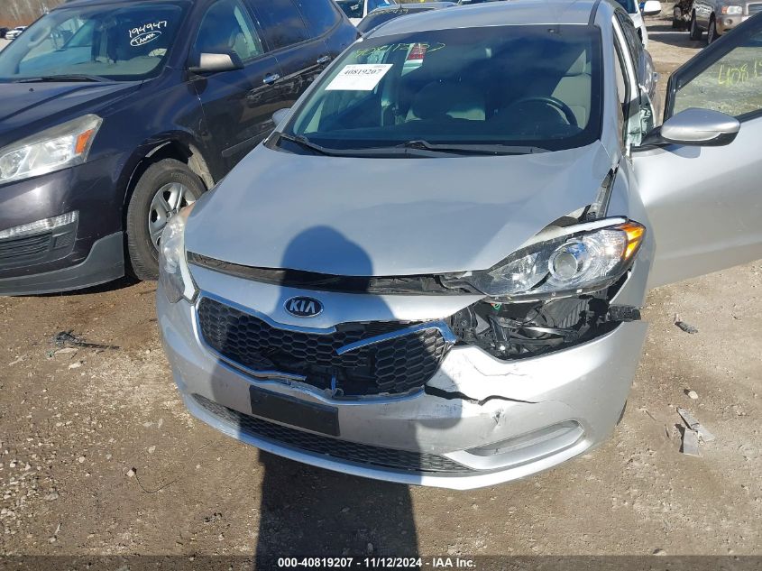 2015 Kia Forte Lx VIN: KNAFK4A61F5270457 Lot: 40819207