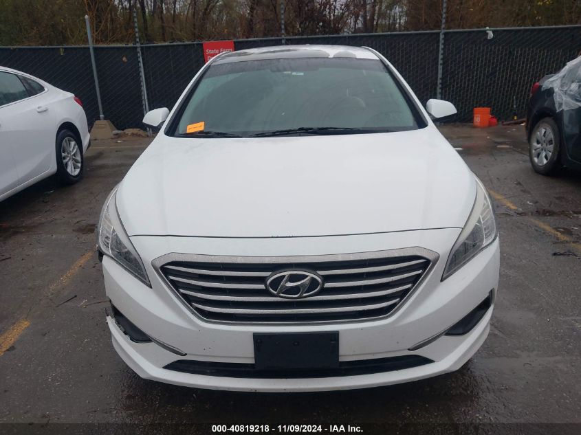 2016 Hyundai Sonata Se VIN: 5NPE24AF2GH300341 Lot: 40819218