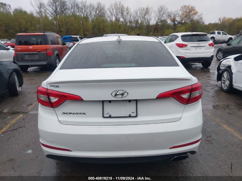 2016 Hyundai Sonata Se VIN: 5NPE24AF2GH300341 Lot: 40819218