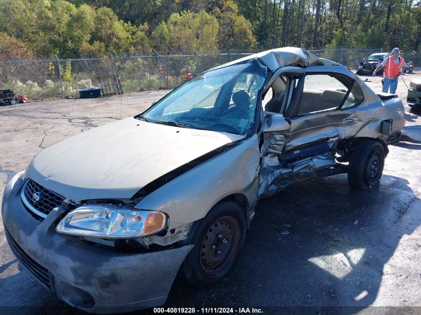 2001 Nissan Sentra Xe/Gxe VIN: 3N1CB51D91L467950 Lot: 40819228