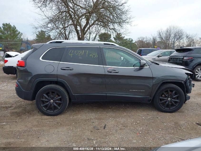 2015 Jeep Cherokee Limited VIN: 1C4PJLDSXFW662926 Lot: 40819238