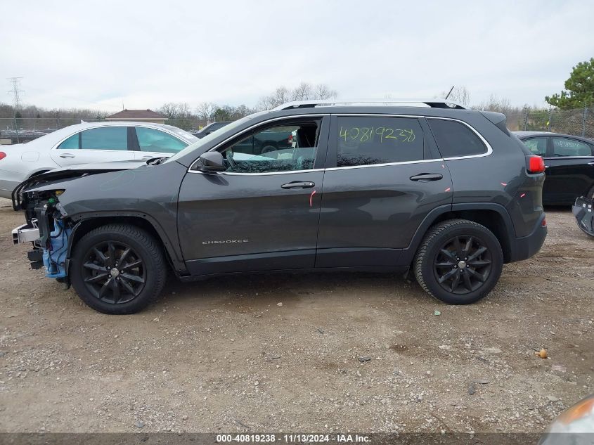 2015 Jeep Cherokee Limited VIN: 1C4PJLDSXFW662926 Lot: 40819238