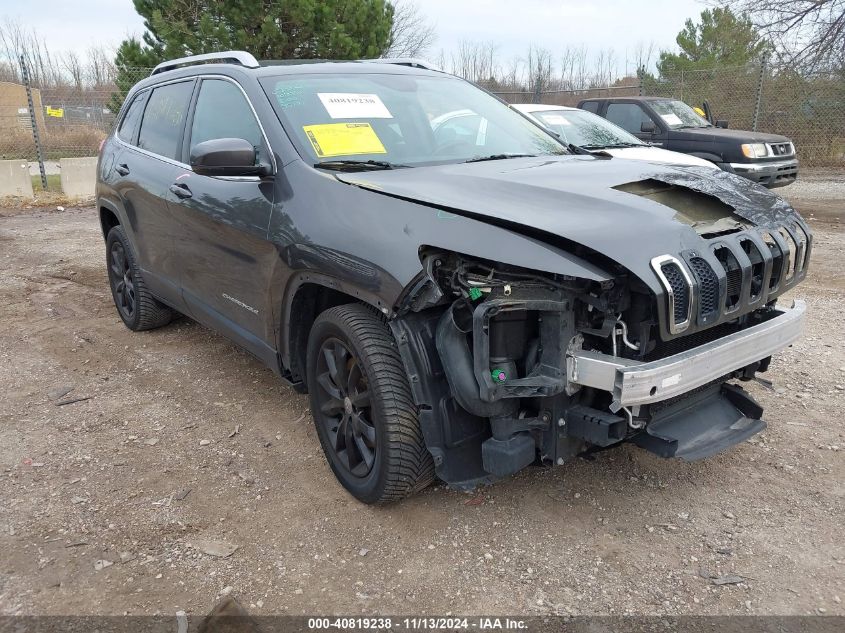 2015 Jeep Cherokee Limited VIN: 1C4PJLDSXFW662926 Lot: 40819238