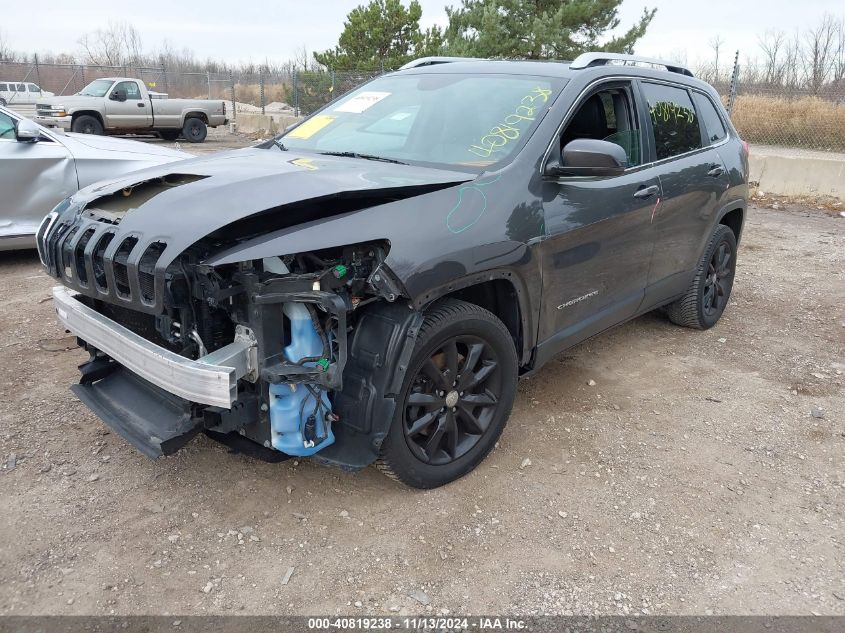 2015 Jeep Cherokee Limited VIN: 1C4PJLDSXFW662926 Lot: 40819238