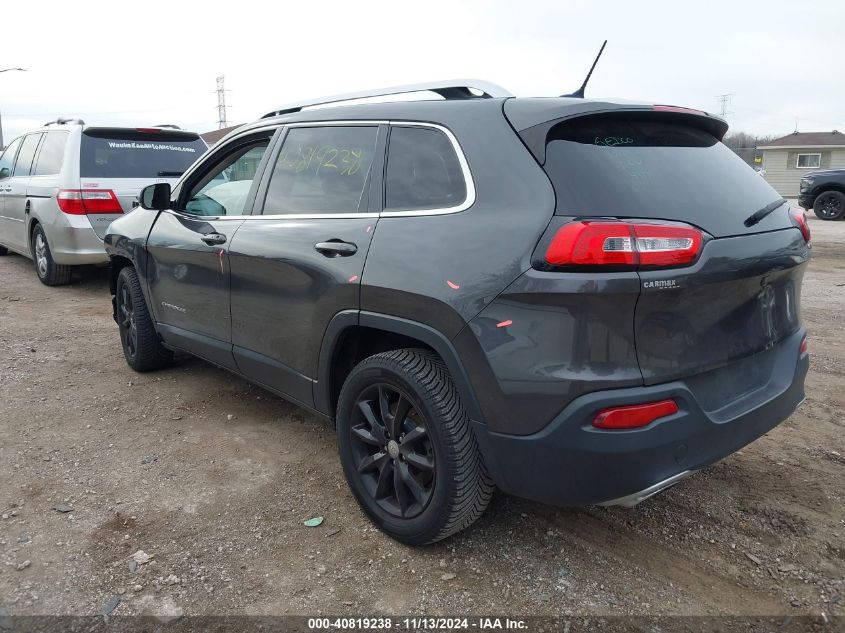 2015 Jeep Cherokee Limited VIN: 1C4PJLDSXFW662926 Lot: 40819238