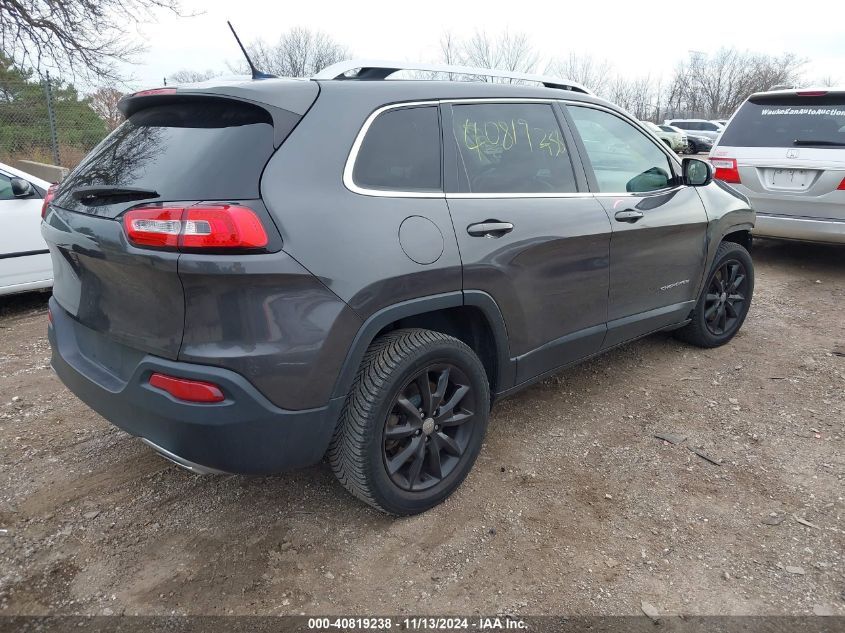 2015 Jeep Cherokee Limited VIN: 1C4PJLDSXFW662926 Lot: 40819238