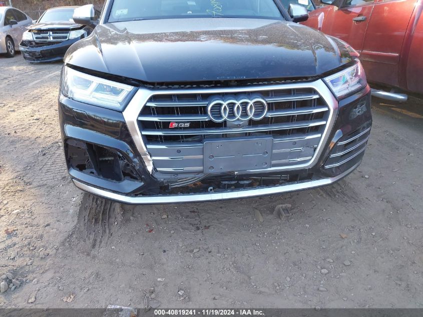 2018 Audi Sq5 3.0T Premium Plus VIN: WA1C4AFY4J2205583 Lot: 40819241