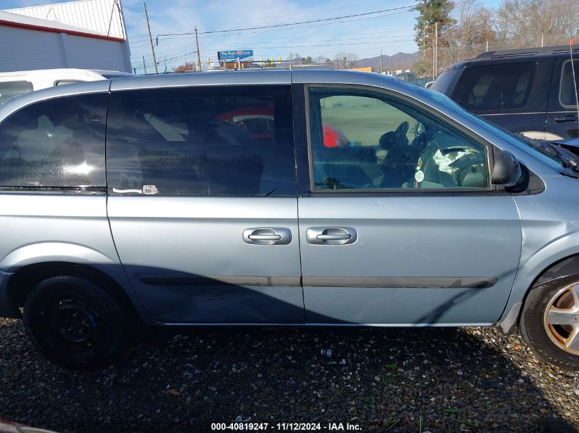 2005 Dodge Caravan Sxt VIN: 1D4GP45R35B274252 Lot: 40819247