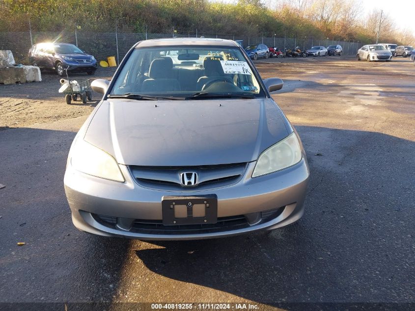 2004 Honda Civic Ex VIN: 2HGES26714H558734 Lot: 40819255