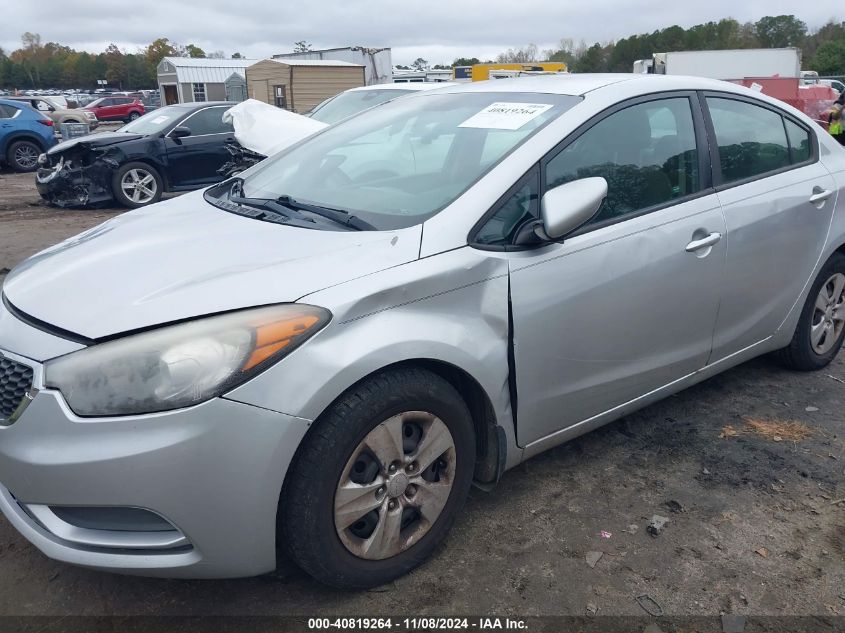 2016 Kia Forte Lx VIN: KNAFK4A67G5515814 Lot: 40819264