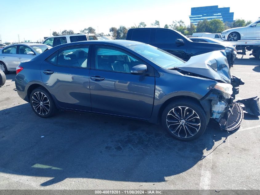 2016 Toyota Corolla S Plus VIN: 5YFBURHE9GP460579 Lot: 40819281