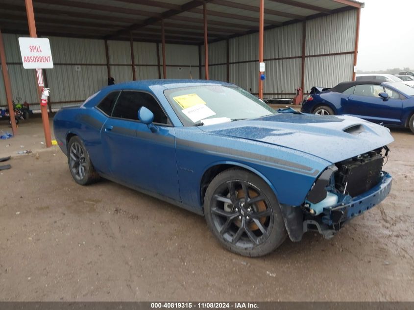 VIN 2C3CDZBT2NH168369 2022 DODGE CHALLENGER no.1