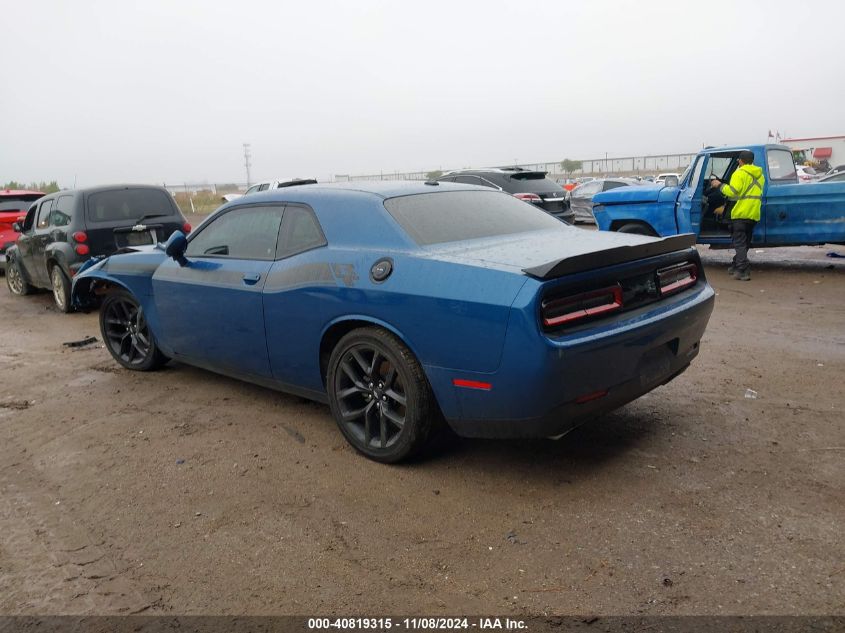 VIN 2C3CDZBT2NH168369 2022 DODGE CHALLENGER no.3