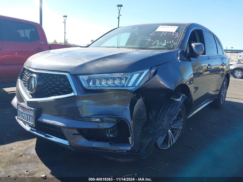 2017 Acura Mdx 3.5L (A9) VIN: 5FRYD3H34HB012512 Lot: 40819363