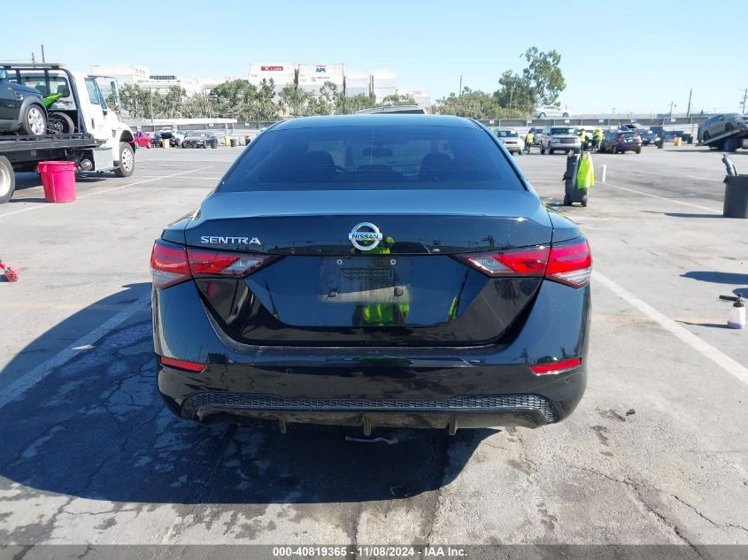 2020 Nissan Sentra S Xtronic Cvt VIN: 3N1AB8BV0LY254052 Lot: 40819365