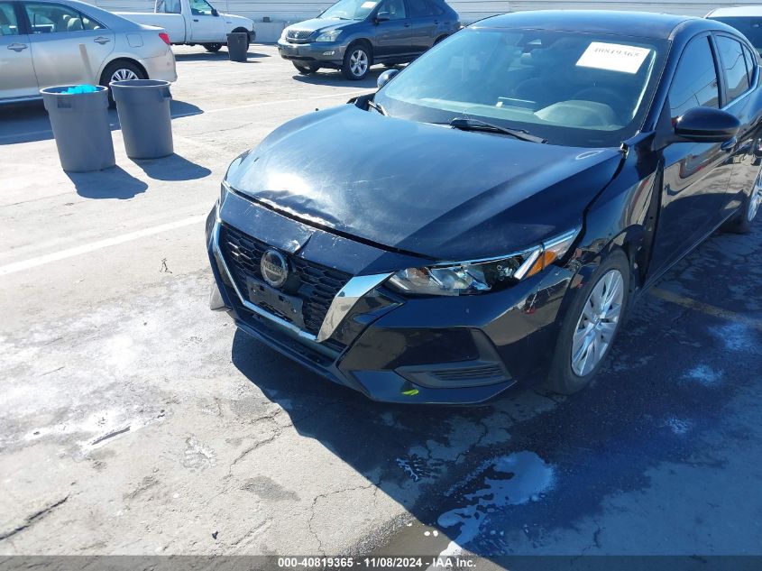 2020 Nissan Sentra S Xtronic Cvt VIN: 3N1AB8BV0LY254052 Lot: 40819365