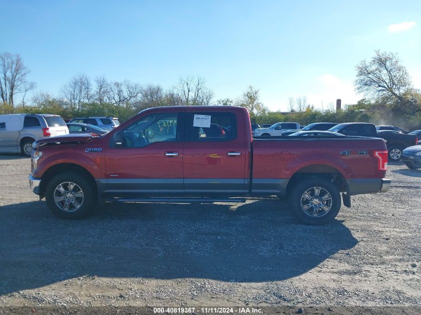 2015 Ford F-150 Xlt VIN: 1FTFW1EG2FFA19577 Lot: 40819367