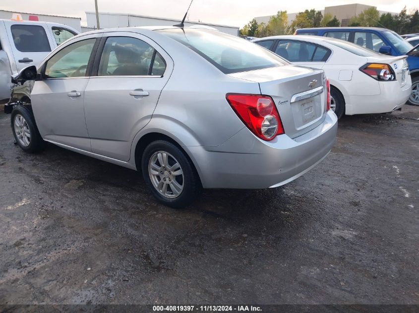 2012 Chevrolet Sonic 2Lt VIN: 1G1JC5SH8C4193323 Lot: 40819397