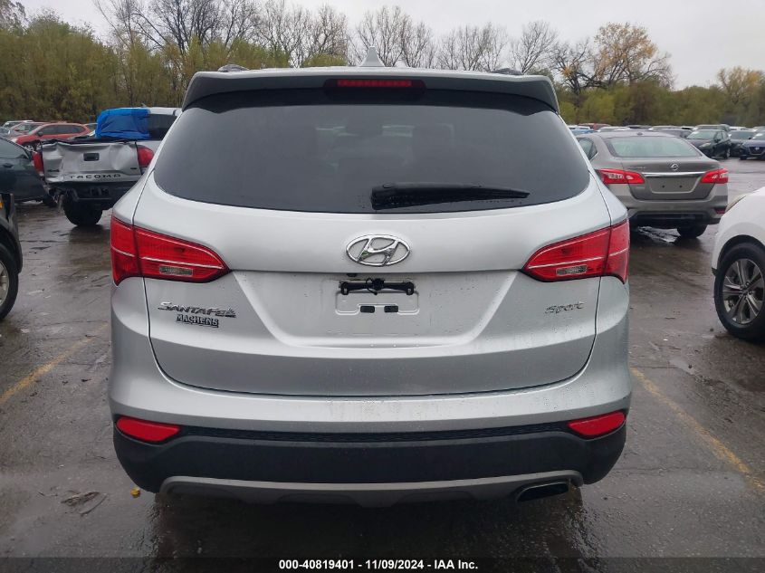 2015 Hyundai Santa Fe Sport 2.4L VIN: 5XYZU3LB1FG264471 Lot: 40819401