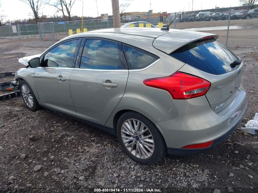 2016 Ford Focus Titanium VIN: 1FADP3N23GL263025 Lot: 40819414