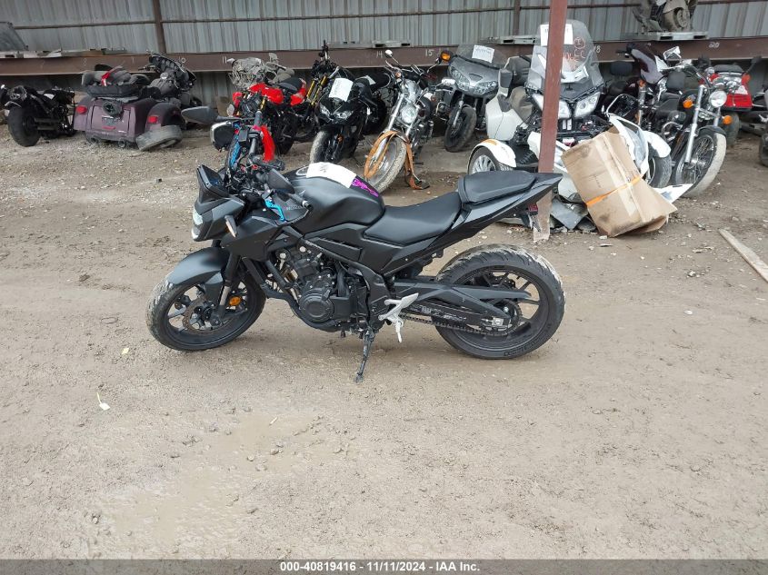 2024 Honda Cb500 F VIN: MLHPC7153R5000029 Lot: 40819416