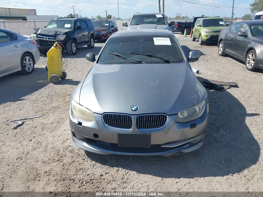 2011 BMW 328I VIN: WBADW7C59BE727625 Lot: 40819418