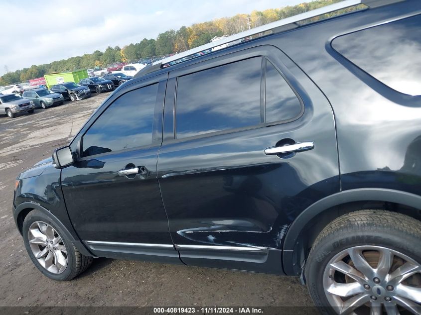 2013 Ford Explorer Xlt VIN: 1FM5K7D82DGB68353 Lot: 40819423