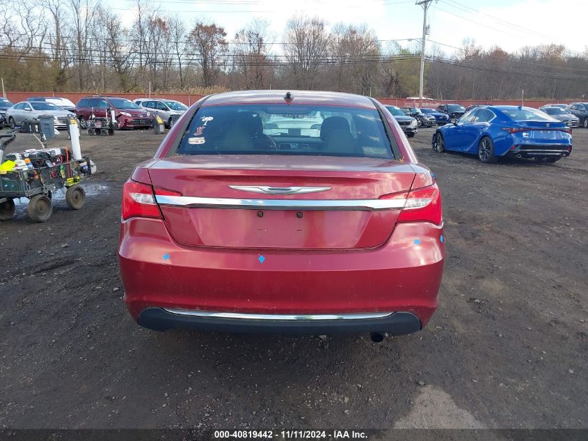 2012 Chrysler 200 Touring VIN: 1C3CCBBBXCN114601 Lot: 40819442