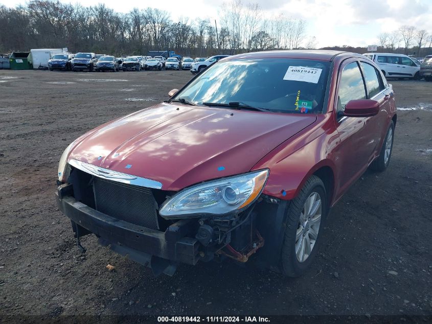 2012 Chrysler 200 Touring VIN: 1C3CCBBBXCN114601 Lot: 40819442