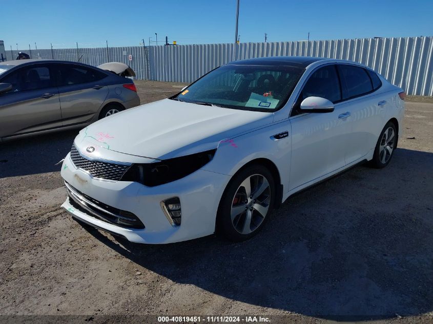 2018 Kia Optima Sx Turbo VIN: 5XXGW4L28JG227972 Lot: 40819451