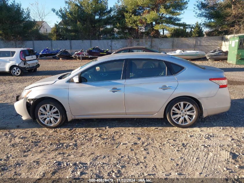 2015 Nissan Sentra Sl VIN: 3N1AB7APXFY235042 Lot: 40819479