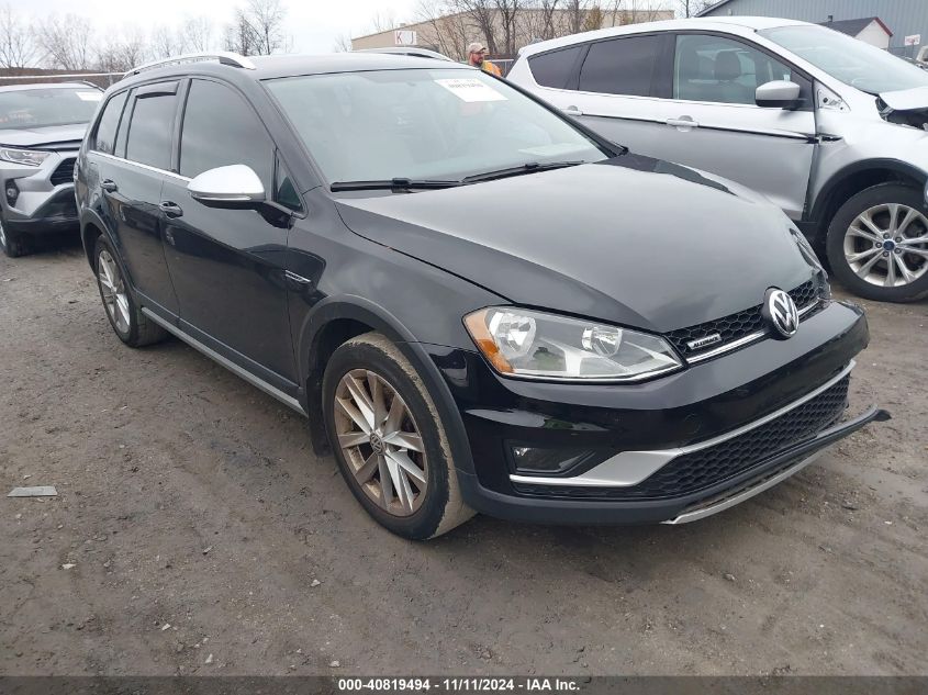 2017 Volkswagen Golf Alltrack Tsi S/Tsi Se/Tsi Sel VIN: 3VWH17AU6HM540663 Lot: 40819494