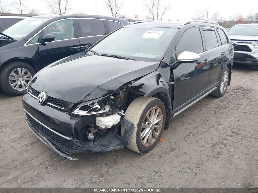 2017 Volkswagen Golf Alltrack Tsi S/Tsi Se/Tsi Sel VIN: 3VWH17AU6HM540663 Lot: 40819494