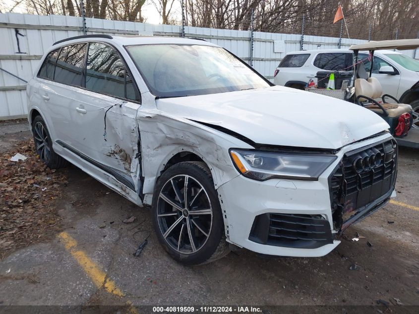 2022 Audi Q7 Premium Plus 55 Tfsi Quattro Tiptronic VIN: WA1LXBF75ND017721 Lot: 40819509