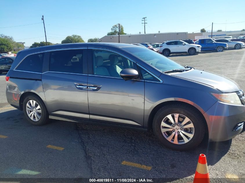 2016 Honda Odyssey Se VIN: 5FNRL5H34GB024016 Lot: 40819511