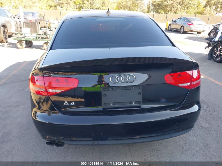 2014 Audi A4 2.0T Premium VIN: WAUAFAFL5EN023632 Lot: 40819514