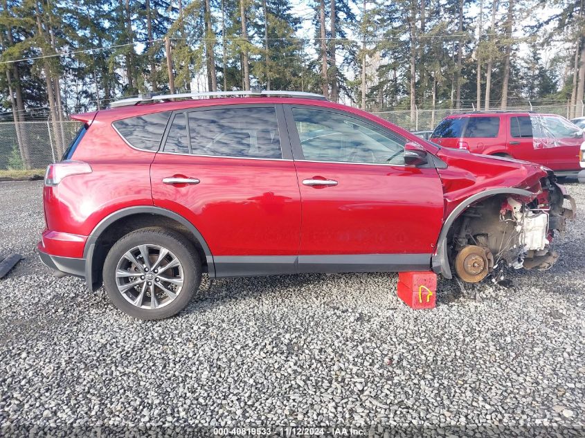 2018 Toyota Rav4 Limited VIN: JTMDFREV0JD246792 Lot: 40819533