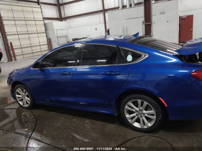 2016 Chrysler 200 Limited VIN: 1C3CCCAB6GN143235 Lot: 40819557