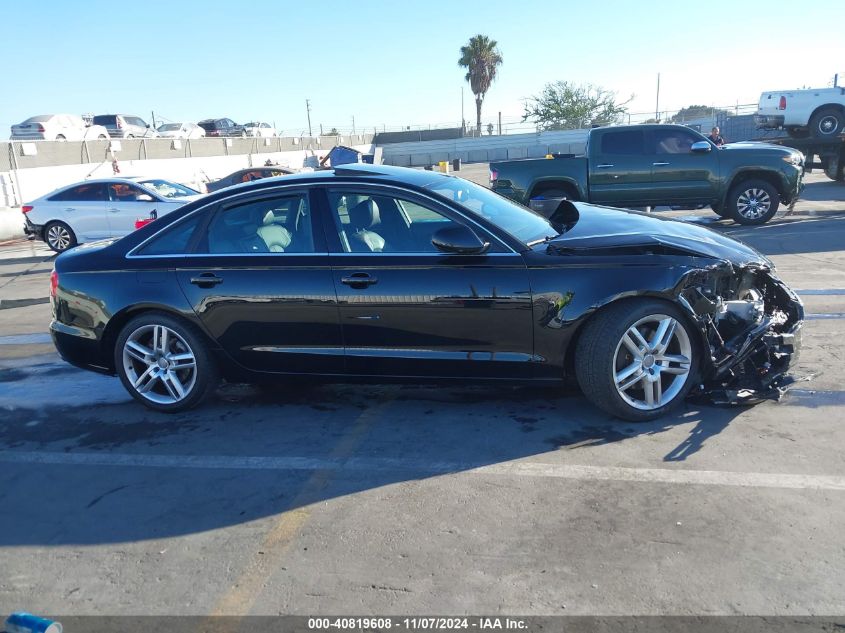 2014 AUDI A6 2.0T PREMIUM - WAUGFAFCXEN110226