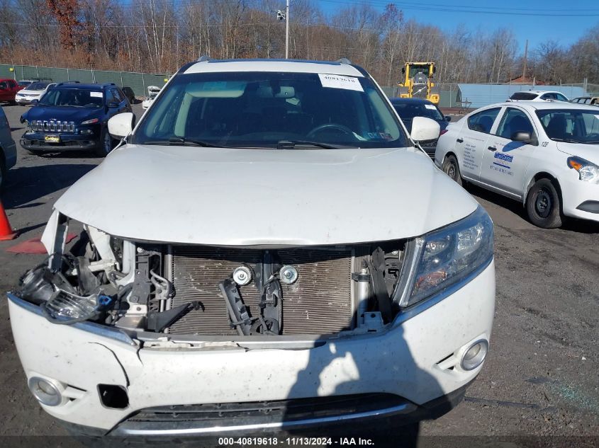 2014 Nissan Pathfinder Sl VIN: 5N1AR2MMXEC721012 Lot: 40819618