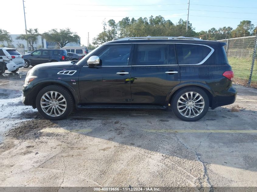 2016 Infiniti Qx80 VIN: JN8AZ2NF5G9613910 Lot: 40819656